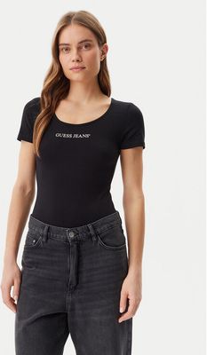 Bluzka damska na wiosnę Guess Jeans ze sklepu: MODIVO w kategorii: Bluzki damskie - zdjęcie WP-EBWP-BKLVO-LN0_0000304862724