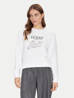 Bluza damska Guess ze sklepu: MODIVO w kategorii: Bluzy damskie - zdjęcie WP-EBWP-BKLVO-LN0_0000304863004