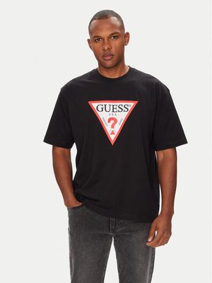 Guess Jeans - T-shirt męski na wiosnę ze sklepu: MODIVO w kategorii: T-shirty męskie - zdjęcie WP-EBWP-BKLVO-LN0_0000304867286