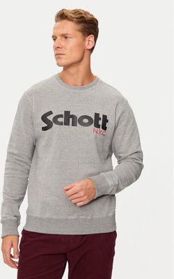 Bluza męska młodzieżowa na zimę Schott NYC ze sklepu: MODIVO w kategorii: Bluzy męskie - zdjęcie WP-EBWP-BKLVO-LN0_0000304869891