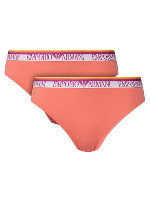 Majtki damskie z napisami Emporio Armani Underwear ze sklepu: MODIVO w kategorii: Majtki damskie - zdjęcie WP-EBWP-BKLVO-LN0_0000304870927