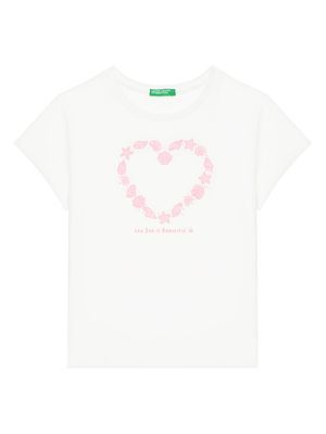 Bluzka dziewczęca letnia United Colors Of Benetton ze sklepu: MODIVO w kategorii: Bluzki dziewczęce - zdjęcie WP-EBWP-BKLVO-LN0_0000304876851