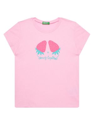 Bluzka dziewczęca letnia United Colors Of Benetton ze sklepu: MODIVO w kategorii: Bluzki dziewczęce - zdjęcie WP-EBWP-BKLVO-LN0_0000304876875