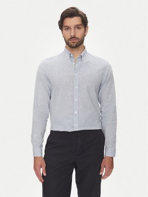 Koszula męska z kołnierzykiem button down Lindbergh ze sklepu: MODIVO w kategorii: Koszule męskie - zdjęcie WP-EBWP-BKLVO-LN0_0000304879036