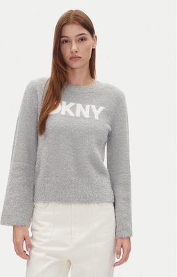 Sweter damski casual DKNY ze sklepu: MODIVO w kategorii: Swetry damskie - zdjęcie WP-EBWP-BKLVO-LN0_0000304879982