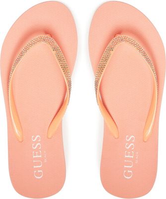 Guess - Klapki damskie na lato ze sklepu: MODIVO w kategorii: Klapki damskie - zdjęcie WP-EBWP-BKLVO-LN0_0000304881480