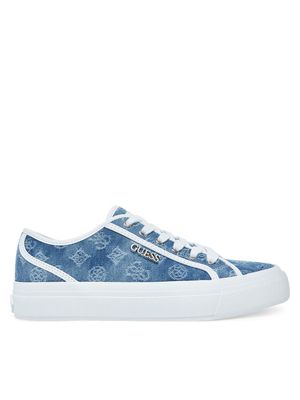 Buty sportowe damskie na wiosnę Guess ze sklepu: MODIVO w kategorii: Buty sportowe damskie - zdjęcie WP-EBWP-BKLVO-LN0_0000304882609