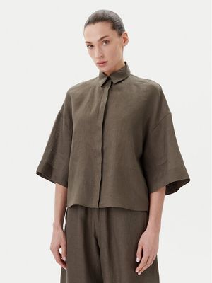 Koszula damska casual Max Mara Leisure ze sklepu: MODIVO w kategorii: Koszule damskie - zdjęcie WP-EBWP-BKLVO-LN0_0000304883668