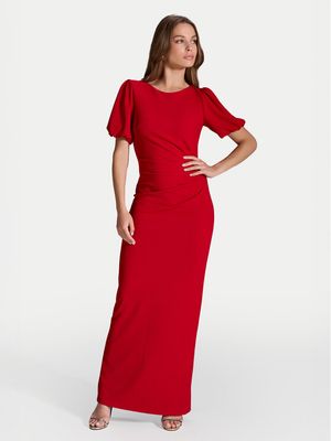 Sukienka elegancka Swing ze sklepu: MODIVO w kategorii: Sukienki - zdjęcie WP-EBWP-BKLVO-LN0_0000304893421