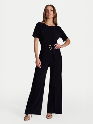 Kombinezon damski elegancki Swing ze sklepu: MODIVO w kategorii: Kombinezony damskie - zdjęcie WP-EBWP-BKLVO-LN0_0000304893452