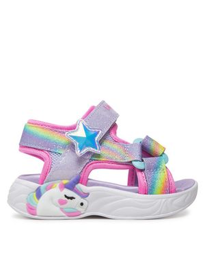 Sandały dziecięce na lato Skechers ze sklepu: MODIVO w kategorii: Sandały dziecięce - zdjęcie WP-EBWP-BKLVO-LN0_0000304906046
