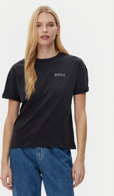 BOSS - Bluzka damska casual w stylu młodzieżowym ze sklepu: MODIVO w kategorii: Bluzki damskie - zdjęcie WP-EBWP-BKLVO-LN0_0000304914621