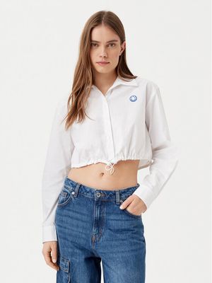 HUGO - Koszula damska elegancka ze sklepu: MODIVO w kategorii: Koszule damskie - zdjęcie WP-EBWP-BKLVO-LN0_0000304918308