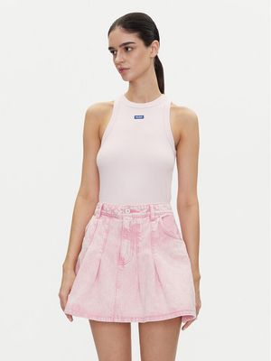 Bluzka damska casual na lato HUGO ze sklepu: MODIVO w kategorii: Bluzki damskie - zdjęcie WP-EBWP-BKLVO-LN0_0000304930874