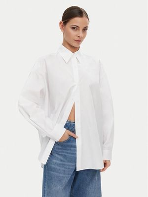 HUGO - Koszula damska elegancka ze sklepu: MODIVO w kategorii: Koszule damskie - zdjęcie WP-EBWP-BKLVO-LN0_0000304934469