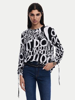 Bluzka damska jesienna Desigual ze sklepu: MODIVO w kategorii: Bluzki damskie - zdjęcie WP-EBWP-BKLVO-LN0_0000304937552