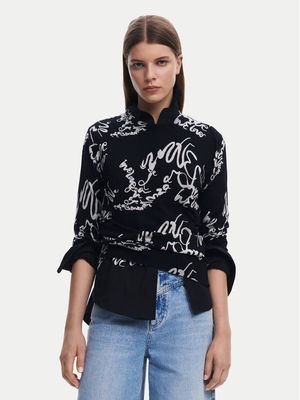 Sweter damski na zimę Desigual ze sklepu: MODIVO w kategorii: Swetry damskie - zdjęcie WP-EBWP-BKLVO-LN0_0000304937736