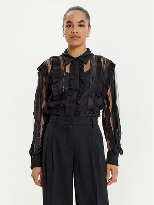 Koszula damska casualowa ACCESS FASHION ze sklepu: MODIVO w kategorii: Koszule damskie - zdjęcie WP-EBWP-BKLVO-LN0_0000304937804