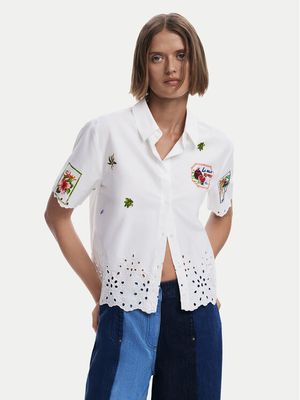 Koszula damska Desigual ze sklepu: MODIVO w kategorii: Koszule damskie - zdjęcie WP-EBWP-BKLVO-LN0_0000304938665
