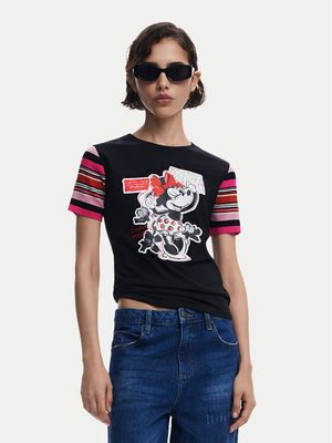 Desigual - Bluzka damska na wiosnę w stylu młodzieżowym ze sklepu: MODIVO w kategorii: Bluzki damskie - zdjęcie WP-EBWP-BKLVO-LN0_0000304939372