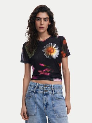 Bluzka damska na wiosnę Desigual ze sklepu: MODIVO w kategorii: Bluzki damskie - zdjęcie WP-EBWP-BKLVO-LN0_0000304939433