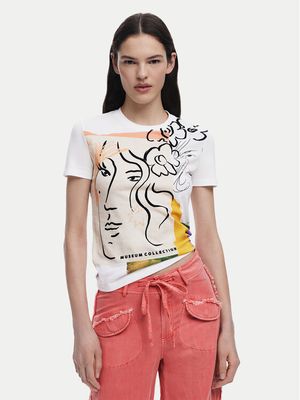 Bluzka damska Desigual ze sklepu: MODIVO w kategorii: Bluzki damskie - zdjęcie WP-EBWP-BKLVO-LN0_0000304939525