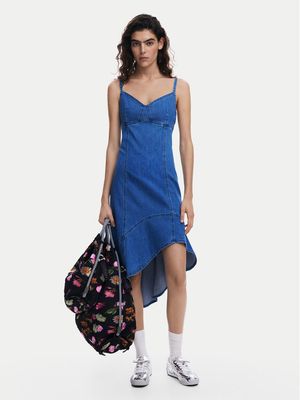 Sukienka na lato Desigual ze sklepu: MODIVO w kategorii: Sukienki - zdjęcie WP-EBWP-BKLVO-LN0_0000304939655