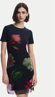 Sukienka Desigual ze sklepu: MODIVO w kategorii: Sukienki - zdjęcie WP-EBWP-BKLVO-LN0_0000304939730