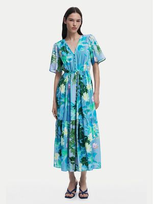 Sukienka casual Desigual ze sklepu: MODIVO w kategorii: Sukienki - zdjęcie WP-EBWP-BKLVO-LN0_0000304939945