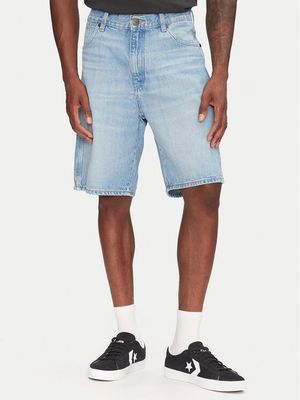 Spodenki męskie letnie casual Wrangler ze sklepu: MODIVO w kategorii: Spodenki męskie - zdjęcie WP-EBWP-BKLVO-LN0_0000304943973