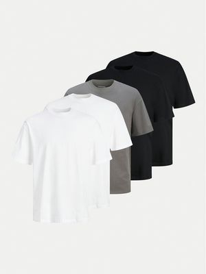 T-shirt męski casual Jack & Jones ze sklepu: MODIVO w kategorii: T-shirty męskie - zdjęcie WP-EBWP-BKLVO-LN0_0000304944581
