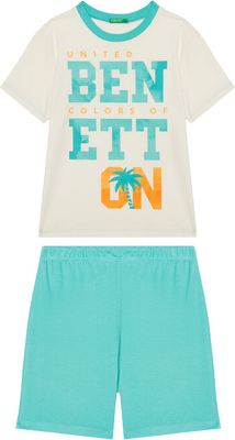 Piżama dziecięce United Colors Of Benetton ze sklepu: MODIVO w kategorii: Piżamy dziecięce - zdjęcie WP-EBWP-BKLVO-LN0_0000304945762