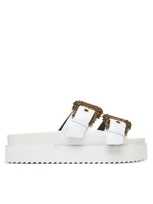Klapki damskie na lato Versace Jeans Couture ze sklepu: MODIVO w kategorii: Klapki damskie - zdjęcie WP-EBWP-BKLVO-LN0_0000304946790