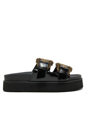 Klapki damskie na lato Versace Jeans Couture ze sklepu: MODIVO w kategorii: Klapki damskie - zdjęcie WP-EBWP-BKLVO-LN0_0000304946806