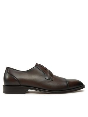 BOSS - Buty eleganckie męskie na jesień ze sklepu: MODIVO w kategorii: Buty eleganckie męskie - zdjęcie WP-EBWP-BKLVO-LN0_0000304949319