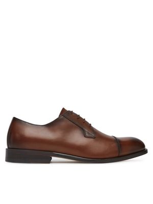 BOSS - Buty eleganckie męskie jesienne ze sklepu: MODIVO w kategorii: Buty eleganckie męskie - zdjęcie WP-EBWP-BKLVO-LN0_0000304959189