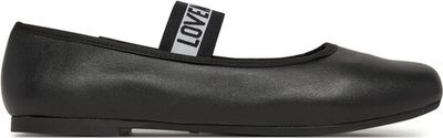 Love Moschino - Balerinki na wiosnę ze sklepu: MODIVO w kategorii: Balerinki - zdjęcie WP-EBWP-BKLVO-LN0_0000304970146
