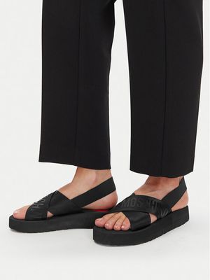 Sandały damskie na lato Love Moschino ze sklepu: MODIVO w kategorii: Sandały damskie - zdjęcie WP-EBWP-BKLVO-LN0_0000304970351