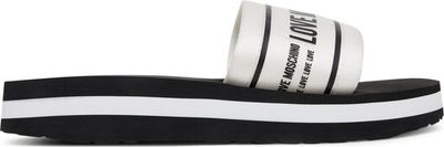 Klapki damskie na lato Love Moschino ze sklepu: MODIVO w kategorii: Klapki damskie - zdjęcie WP-EBWP-BKLVO-LN0_0000304970641