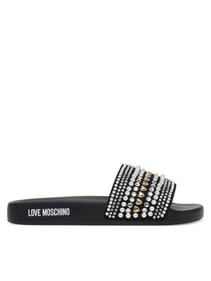Klapki damskie letnie Love Moschino ze sklepu: MODIVO w kategorii: Klapki damskie - zdjęcie WP-EBWP-BKLVO-LN0_0000304970665