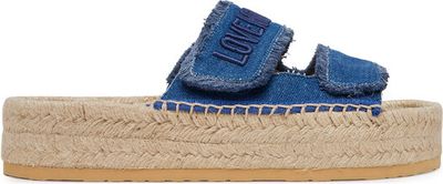 Love Moschino - Espadryle damskie na lato ze sklepu: MODIVO w kategorii: Espadryle damskie - zdjęcie WP-EBWP-BKLVO-LN0_0000304970696