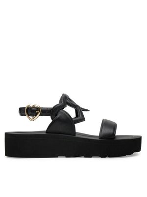 Sandały damskie na lato Love Moschino ze sklepu: MODIVO w kategorii: Sandały damskie - zdjęcie WP-EBWP-BKLVO-LN0_0000304975448