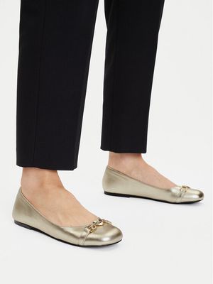 Balerinki na wiosnę Love Moschino ze sklepu: MODIVO w kategorii: Balerinki - zdjęcie WP-EBWP-BKLVO-LN0_0000304976032