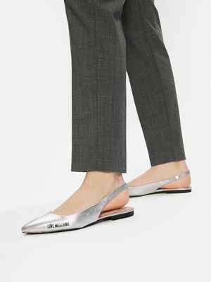 Balerinki na wiosnę Love Moschino ze sklepu: MODIVO w kategorii: Balerinki - zdjęcie WP-EBWP-BKLVO-LN0_0000304976070