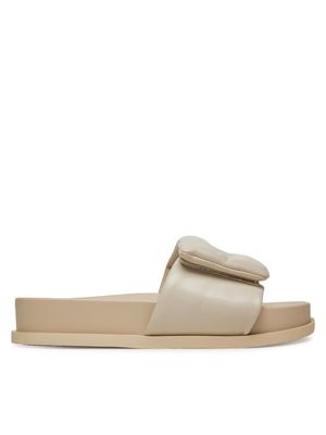 Armani Exchange - Klapki damskie na lato ze sklepu: MODIVO w kategorii: Klapki damskie - zdjęcie WP-EBWP-BKLVO-LN0_0000304984143