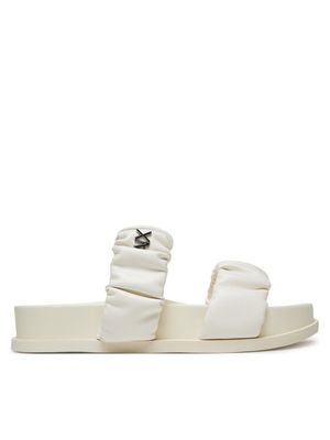 Armani Exchange - Klapki damskie na lato ze sklepu: MODIVO w kategorii: Klapki damskie - zdjęcie WP-EBWP-BKLVO-LN0_0000304984167