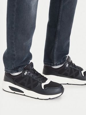 Buty sportowe męskie jesienne Armani Exchange ze sklepu: MODIVO w kategorii: Buty sportowe męskie - zdjęcie WP-EBWP-BKLVO-LN0_0000304984426
