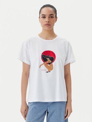 Bluzka damska na wiosnę młodzieżowa Liu Jo Beachwear ze sklepu: MODIVO w kategorii: Bluzki damskie - zdjęcie WP-EBWP-BKLVO-LN0_0000304987588