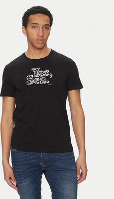 T-shirt męski w stylu młodzieżowym Liu Jo ze sklepu: MODIVO w kategorii: T-shirty męskie - zdjęcie WP-EBWP-BKLVO-LN0_0000304988561
