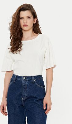 Bluzka damska casual wiosenna Liu Jo Sport ze sklepu: MODIVO w kategorii: Bluzki damskie - zdjęcie WP-EBWP-BKLVO-LN0_0000304988868